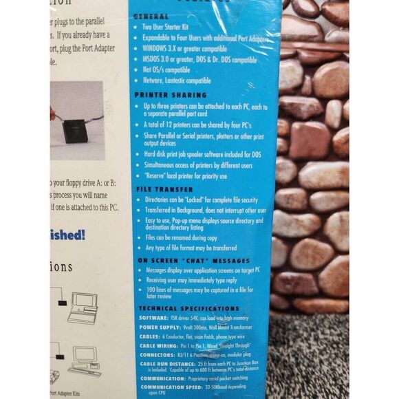 Printer Sharing Kit- New in box - Picture 6 of 8